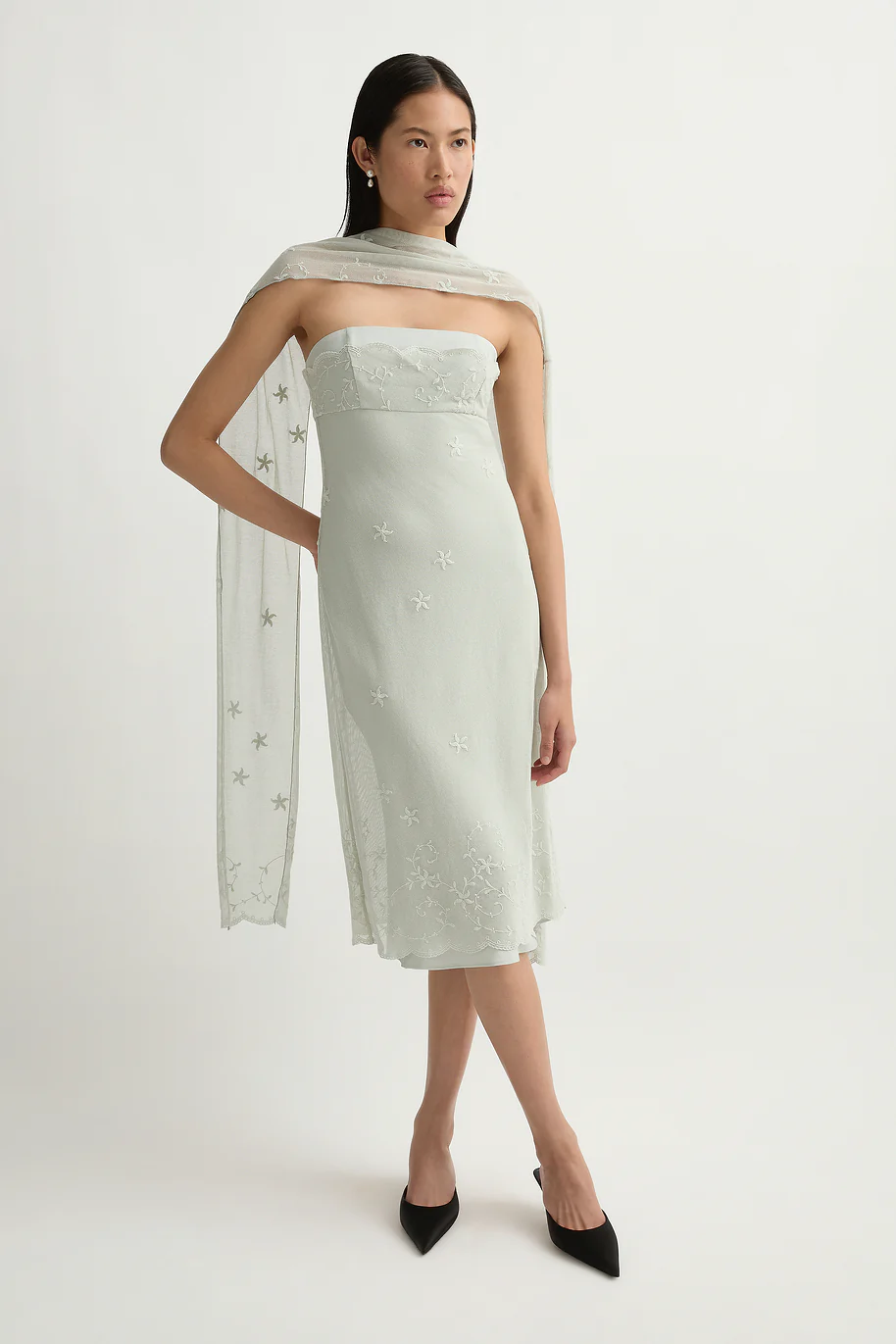 COVE STRAPLESS DRESS