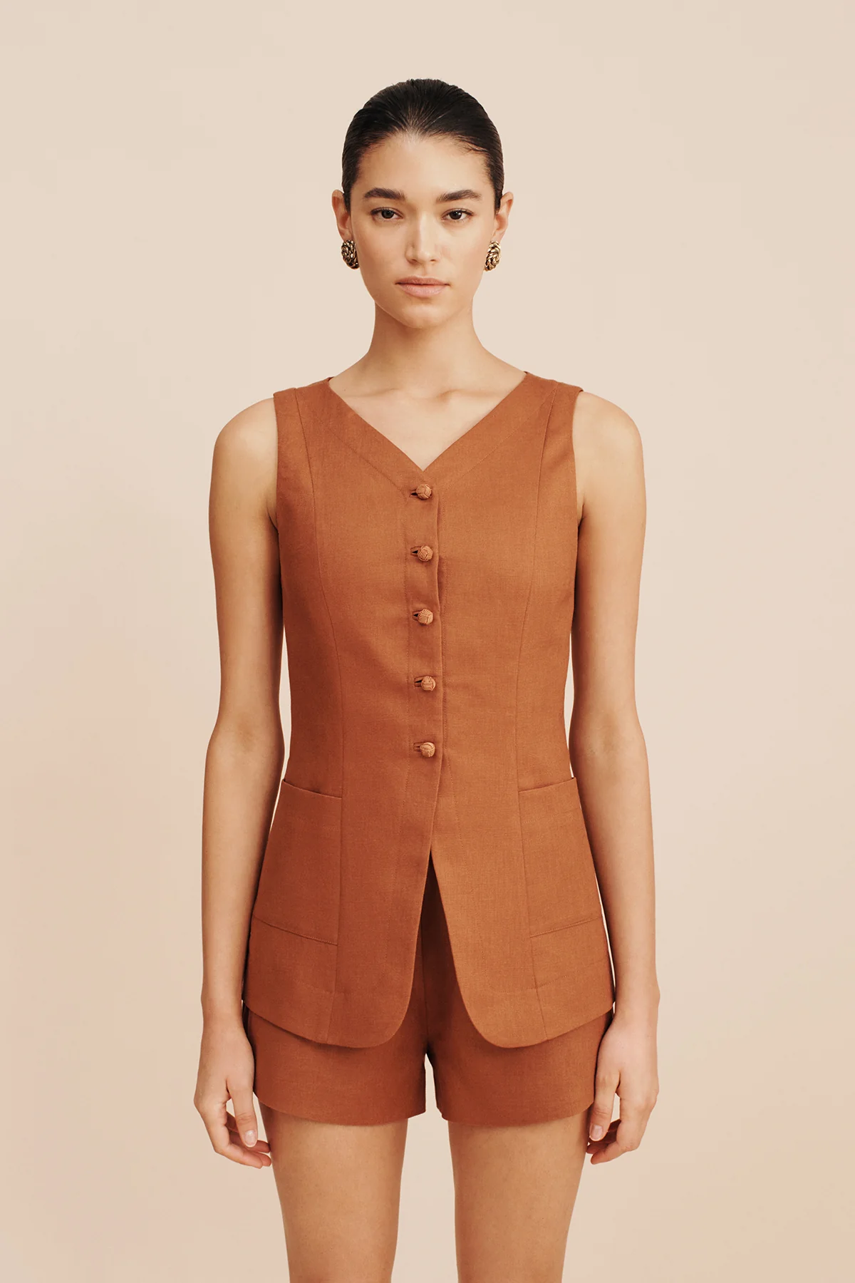 LORENZO HIGH NECK VEST - Image 5