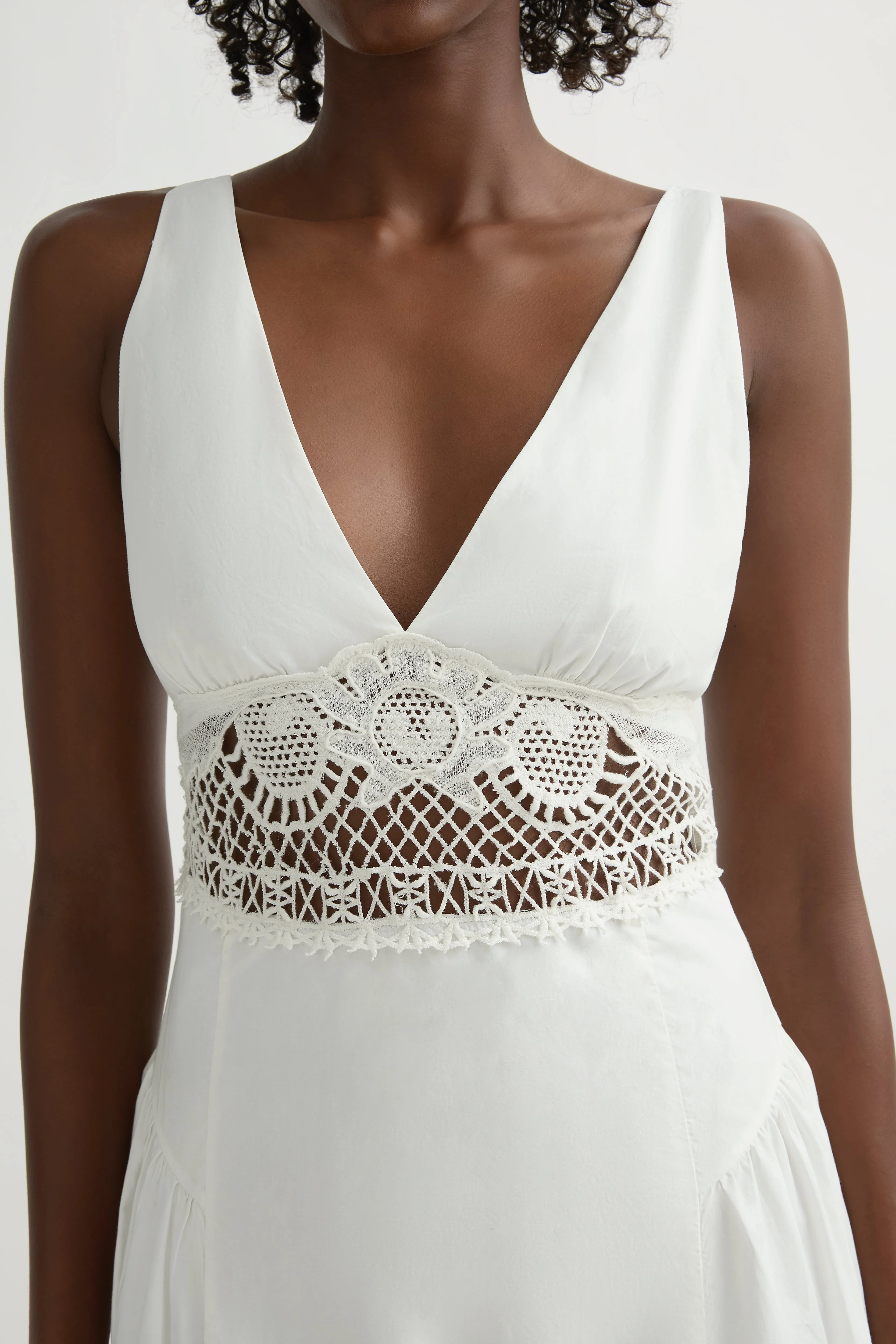 VEDA V-NECK DRESS - Image 2