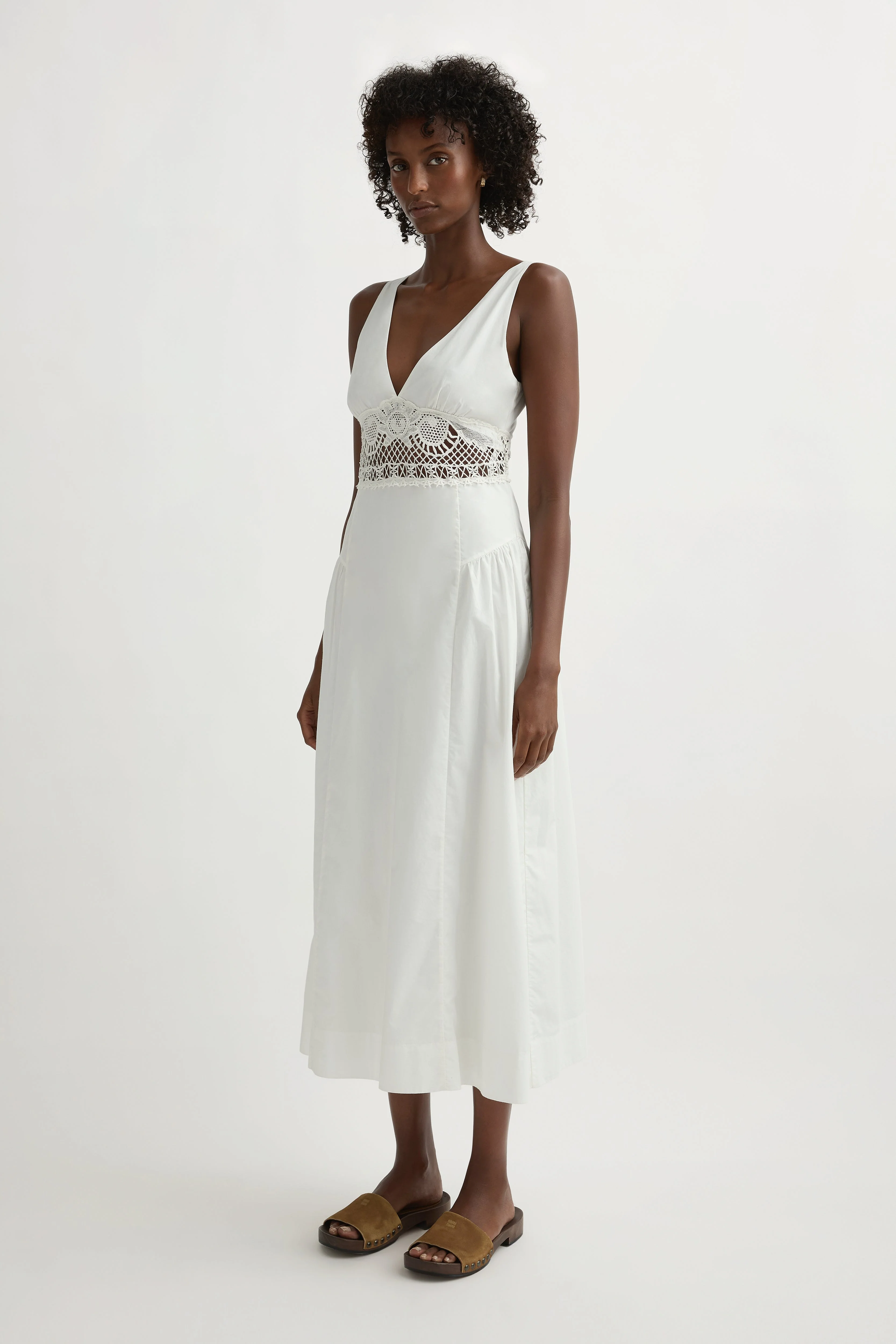 VEDA V-NECK DRESS - Image 3