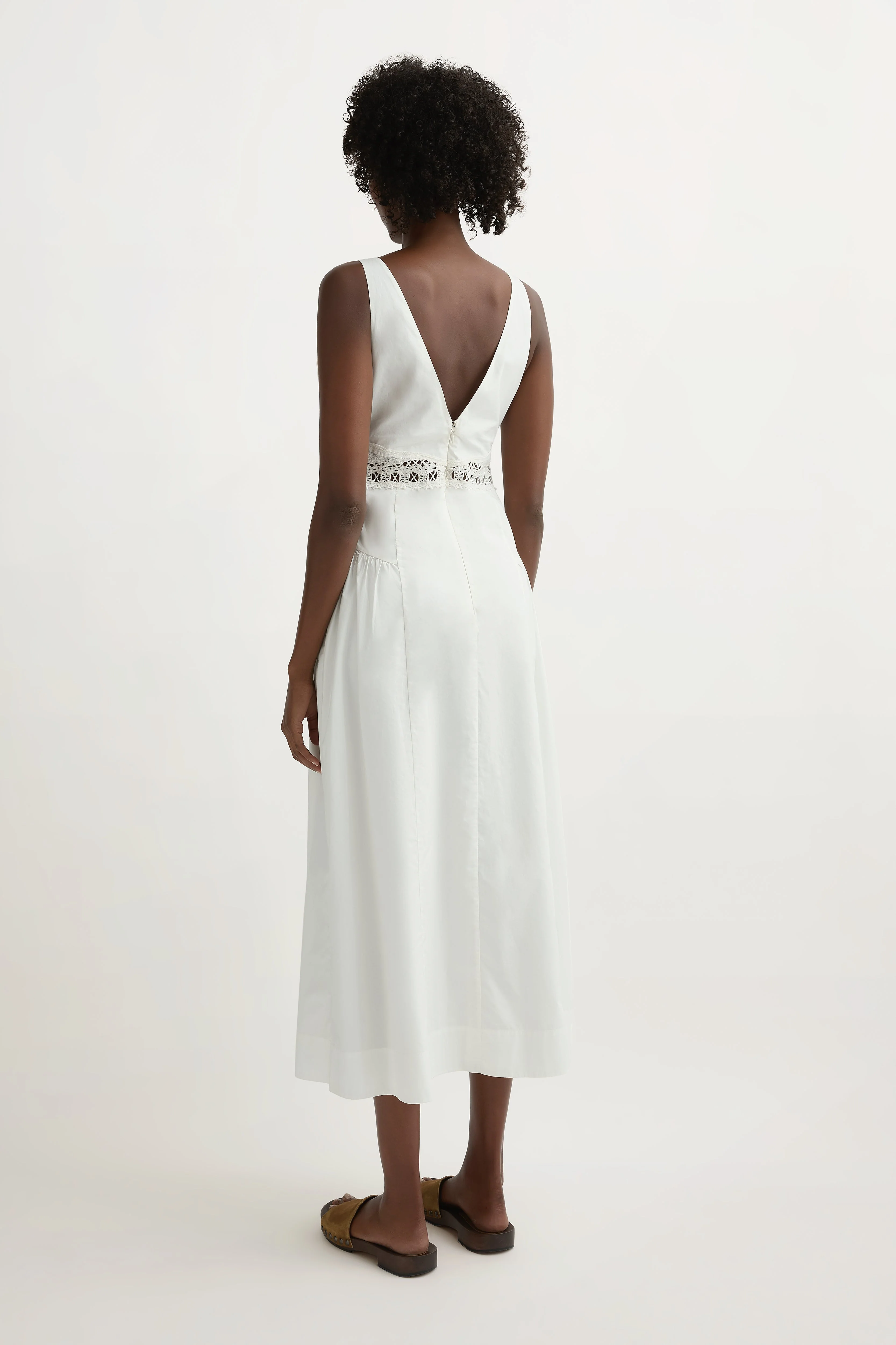 VEDA V-NECK DRESS - Image 4